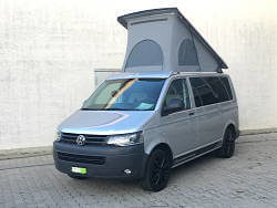 Frontansicht Offen Grau - VW T5/T6-Busse - Carlounge Bottighofen - Alfons Bischoff Automobile